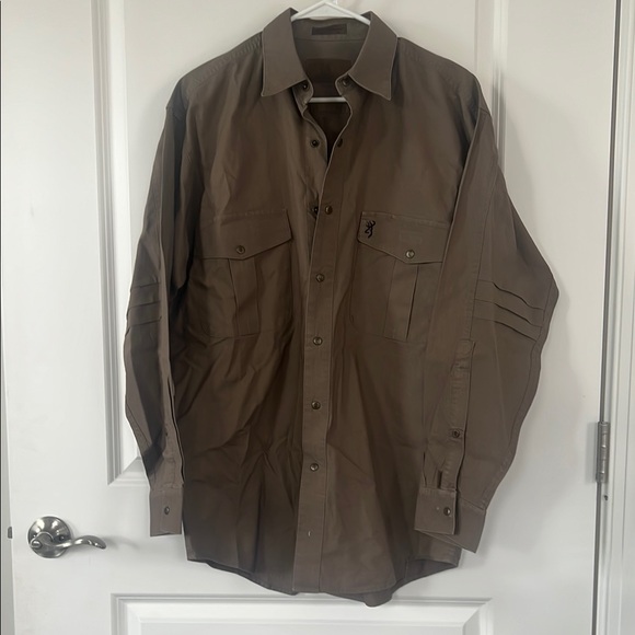 Browning Other - Browning Brown Lightweight Shirt Jacket